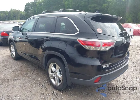 2014 Toyota Highlander Limited V6 из США, поврежденный, VIN 5TDDKRFH3ES055477